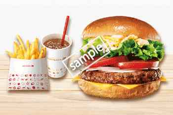 ロッテリアクラシッククアトロチーズ+ポテトS+ドリンクS
