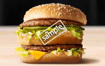 ビッグマック単品340円(YAHOO)