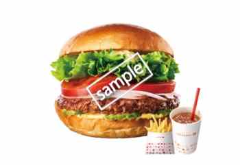 ロッテリアクラシックバーガー ポテトS ドリンクS