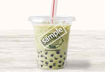 タピオカジャスミン緑茶ミルクティー 370円(YAHOO)