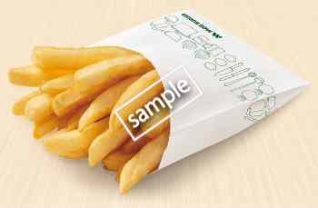 ポテトL単品 270円