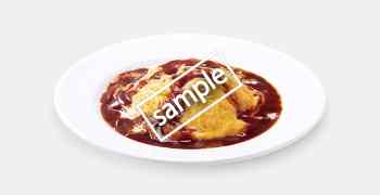 とろ〜り卵とチーズのオムライス 740円