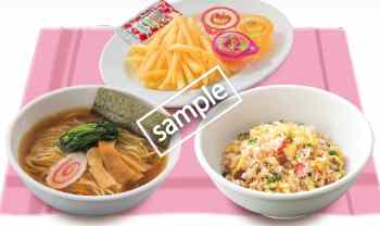 ラッキー中華セット ドリンク付き 499円
