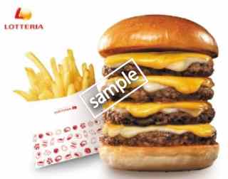 4-dan 絶品チーズバーガーポテトS