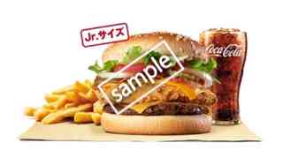 デラックスチキンワッパーJr+ポテトM+ドリンクM