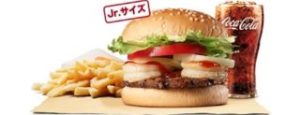 シュリンプ・スパイシーワッパーJr+ポテトM+ドリンクM