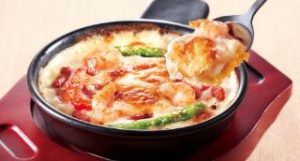 海老と野菜のクリーミードリア