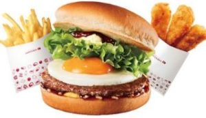 半熟タマてりバーガー ポテトS チキンからあげっと