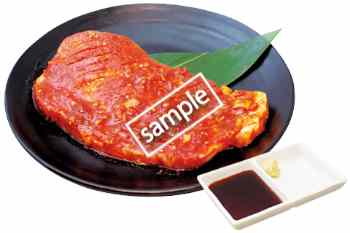 三元豚肩ロースステーキ650円