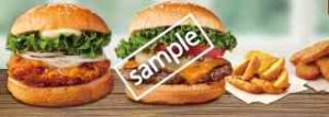 ペアセット クラシックチーズバーガー+塩レモンチキンバーガー+ポテトL+ナゲット