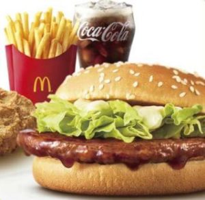 てりやきマックバーガー+ポテトM+ドリンクM+シャカチキ