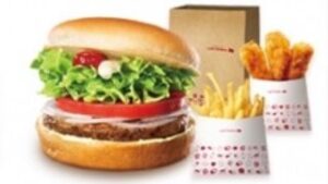 ソイ野菜ハンバーガー+ポテトS+チキンからあげっと3本