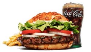 テリヤキアグリービーフバーガー+ポテトM+ドリンクM
