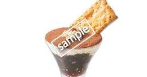 コーヒーゼリーのティラミスサンデー