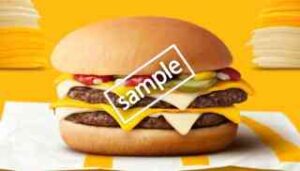 チーズチーズダブルチーズバーガー単品