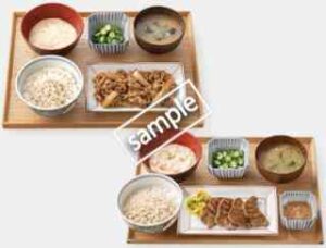 牛皿麦とろ御膳・牛たん麦とろ御膳