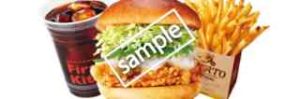 クラシックすだちおろし竜田バーガー+ポテトM+セットドリンク