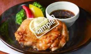 徳島県産阿波尾鶏のステーキ